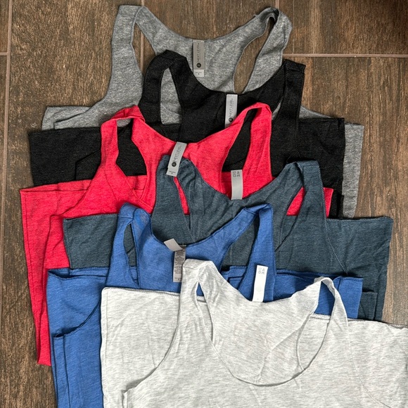 Bundle of 6 racer back tanks! Next Level Apparel, size Small. - Picture 1 of 4